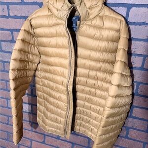 H&M Camel Brown Quilted Jacket